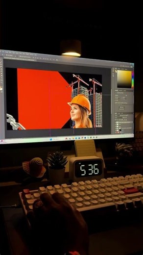 How to Design Industrial & Construction Marketing Posters #graphicdesign