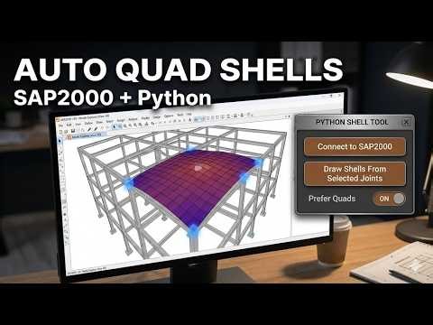 Auto Draw Shells From Points in SAP2000