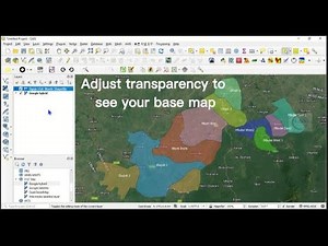 How to set transparency of layer in QGIS