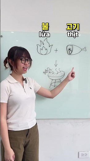 Korean vocabulary words when combined together #hikorean #topik