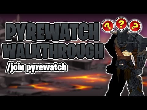 Pyrewatch Quest Walkthrough /join pyrewatch - AQW