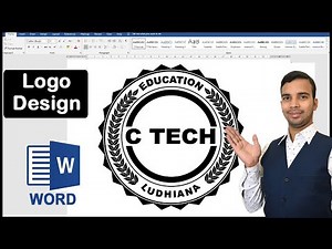 How to make a logo design in Microsoft word