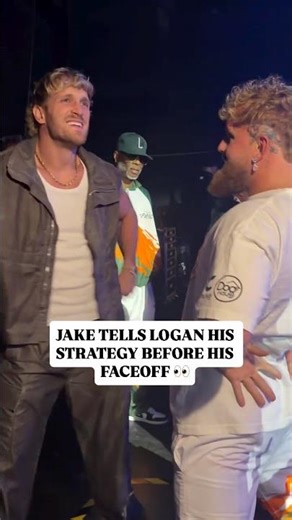 JAKE PAUL DURING WEIGH IN WITH ANTHONY JOSHUA 😭😂