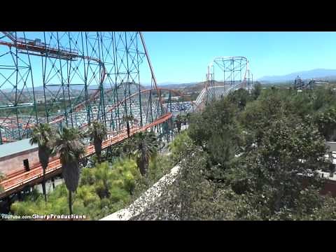 Lex Luthor: Drop of Doom (On-Ride) Six Flags Magic Mountain
