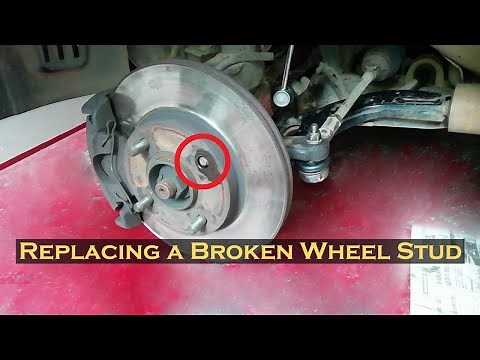 Replacing Wheel Stud | Broken Wheel Stud | Broken lug nut |
