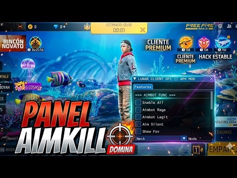 PANEL AIMKILL 📛 PARA TODOS LOS DISPOSITIVOS MOD MENU GRATIS