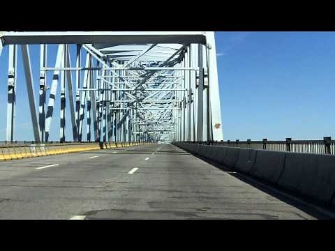 Commodore Barry Bridge westbound