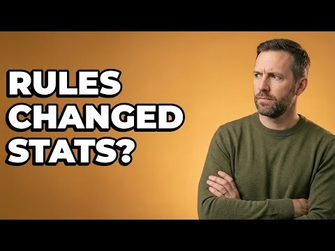 How Do Rules And Equipment Explain Stats Differences?