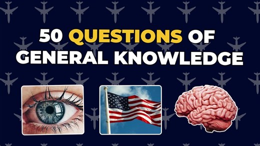 General Knowledge Quiz with 50 Questions: Easy to Hard Challenge