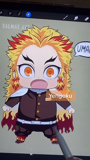 Kimetsu no Yaiba X School Babysitters Crossover Fan Art Illustration