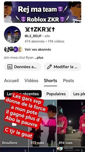 svp donne lui de la forcé