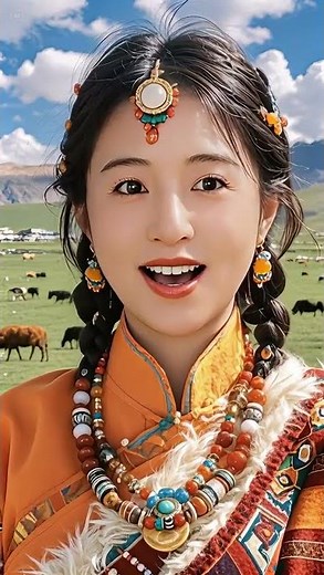 Beautiful Tibetan Song " Golden Mountain"