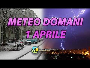 Weather forecast for tomorrow, April 1, 2026