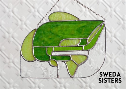 Fish - Largemouth Bass - Stained Glass Pattern (digital Download, Commercial License) - Etsy