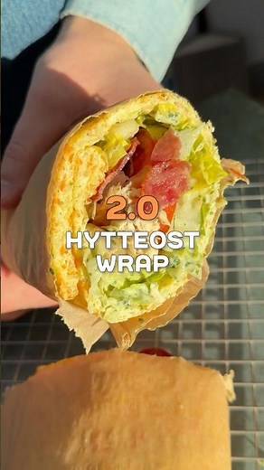 Hytteostwrap 2.0 - nem og hurtig opskrift med spidskål og hytteost