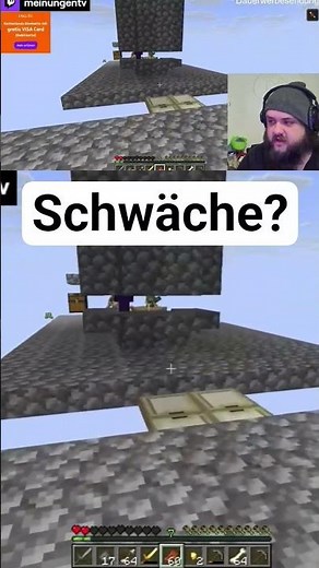 Weakness potion from a witch? Minecraft Skyblock