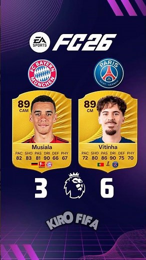BAYERN MUNICH vs PSG ⚔️ 1v1 Player Battles | FC 26 #fc26 #bayernvspsg