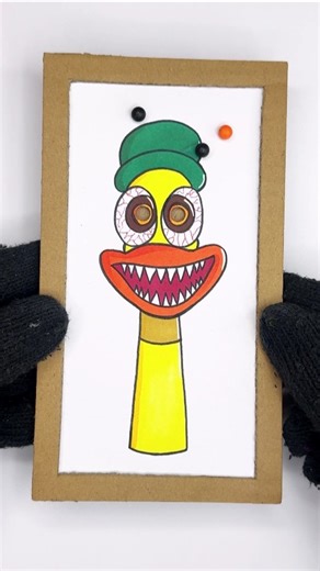 Sprunki OC Pato Pocoyo Cardboard Puzzle Challenge #art #puzzle #drawing
