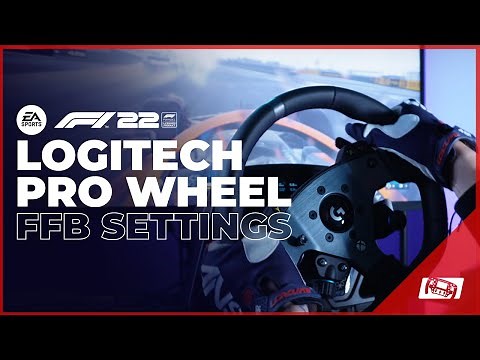F1 22 Best Logitech Pro Wheel Settings & Force Feedback Settings
