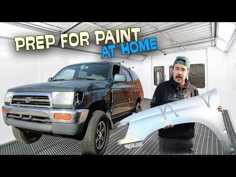 We Prepped Our 4Runner for Paint! ( DIY Fender Repair Step-by-Step)