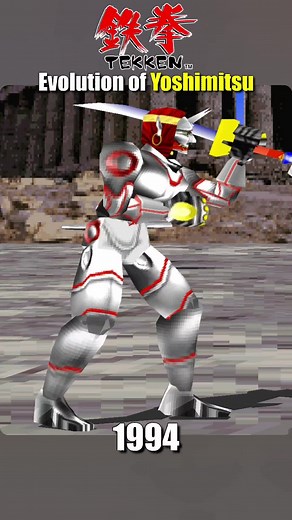 Evolución de Yoshimitsu en Tekken y Soul Calibur