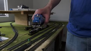 6K views · 164 reactions | We're tickled to show you our production sample of our EMD GP38 in Conrail blue! And as you can see, It looks great and sounds great! They're on the water now with expected arrival later this summer. Most road names are still available to order, so see your dealer or visit us today! https://bit.ly/3U2IqMX Yes, Jordan's shirt is wrinkled. Yes, he has been fired. | Rapido Trains Inc. | Facebook