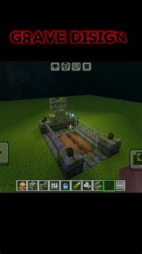 Minecraft Scary Grave Design ⚰️ (Perfect for Halloween!)
