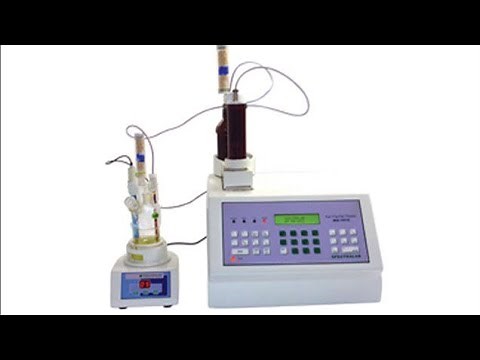 Karl Fischer titrator