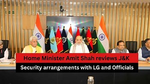 53K views · 1.4K reactions | Home Minister Amit Shah reviews J&K security arrangements with LG and Officials | Gulistan News Channel | Facebook