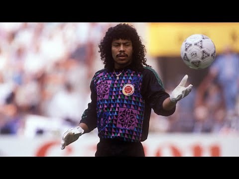 René Higuita, El Loco [Best Saves, Skills & Goals]