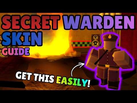 Unlock The WARDEN Tower & EXCLUSIVE SECRET SKIN In ONE Game! | TDS