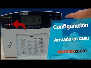 🔻🔻🔻 Como configurar alarma en armado en casa en alarmas para casa sin cuotas🔻🔻🔻