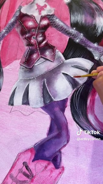 Starting a Monster High Doll Painting Adventure