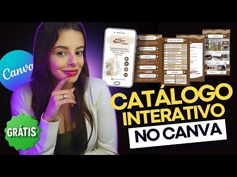 How to Create a Product Catalog in Canva 📘 | Free Interactive Catalog Step by Step 2025