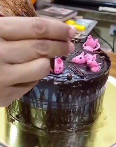 Mud pool party cake #cake #cakedecorating #vyanjancookingclasses #usa | Vyanjan Cooking Classes