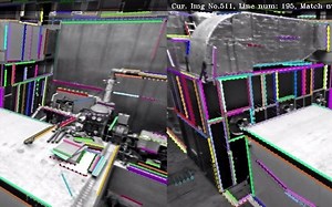 一种基于KLT的直线段匹配算法(Debug)