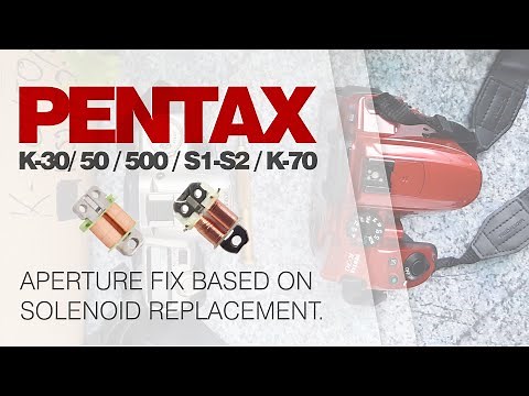 Pentax K-30 Aperture Fix (Secret Revealed)