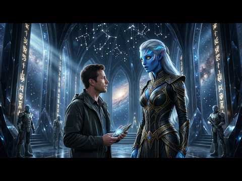 The alien queen heard me speaking her language — “Who are you?” she asked, trembling..