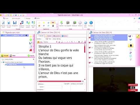 Faire une liste et l'enrégistrer Vidéopsalm PARTIE 2