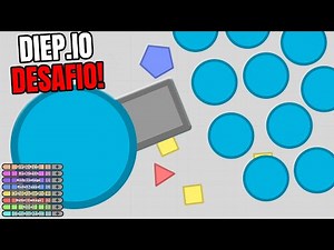 DESAFIO! CHEGUEI AO LEVEL 45 SEM EVOLUIR NADA NO DIEP.IO!