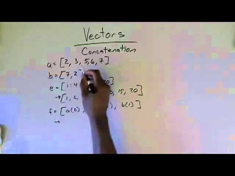 Vectors Concatenation