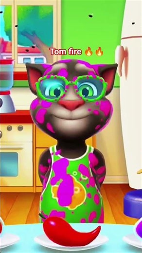 Talking Tom 2 Epic Dragon Fire Challenge | Full Gameplay #trending #funnycat #funny #games