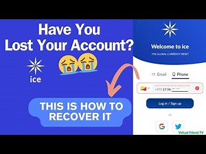 ICE LOGIN PROBLEM SOLUTION || How to Recover ICE Network Account With Phone Number 100%
