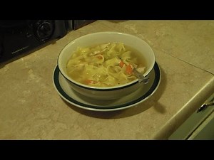 Chicken Noodle Soup in the Ninja
