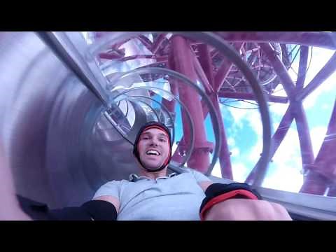 Sliding Down the ArcelorMittal Orbit Slide
