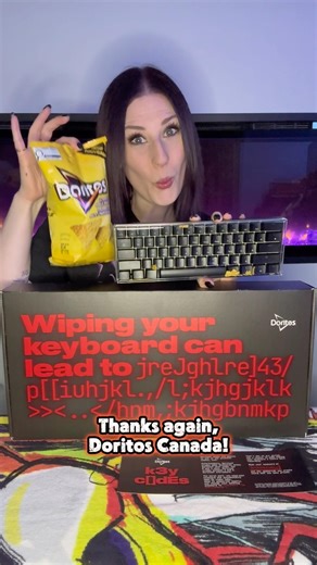 Opening a MYSTERIOUS box from Doritos! #doritos #doritoskeycodes #unboxing #asmr #chips #shorts