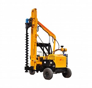 [Hot Item] Highway Road Equipment Machine Guardrail Installation