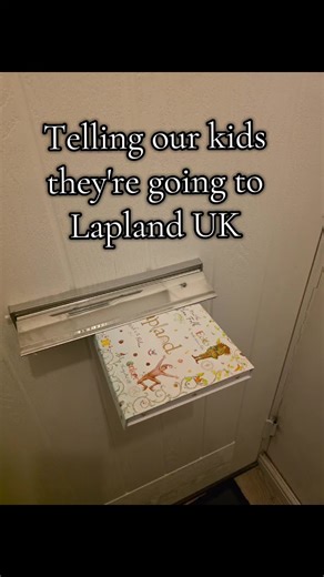 The look on both their faces was priceless 🥹❤️ @LaplandUK #lapland #laplanduk #christmas #surprise