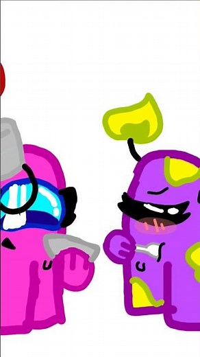 among us meme it burns burns burns ( mira x berry )