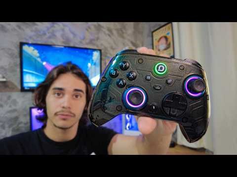 O Melhor Controle SEM FIO para XBOX, PC e SWITCH! - QRD FERROX M5 REVIEW